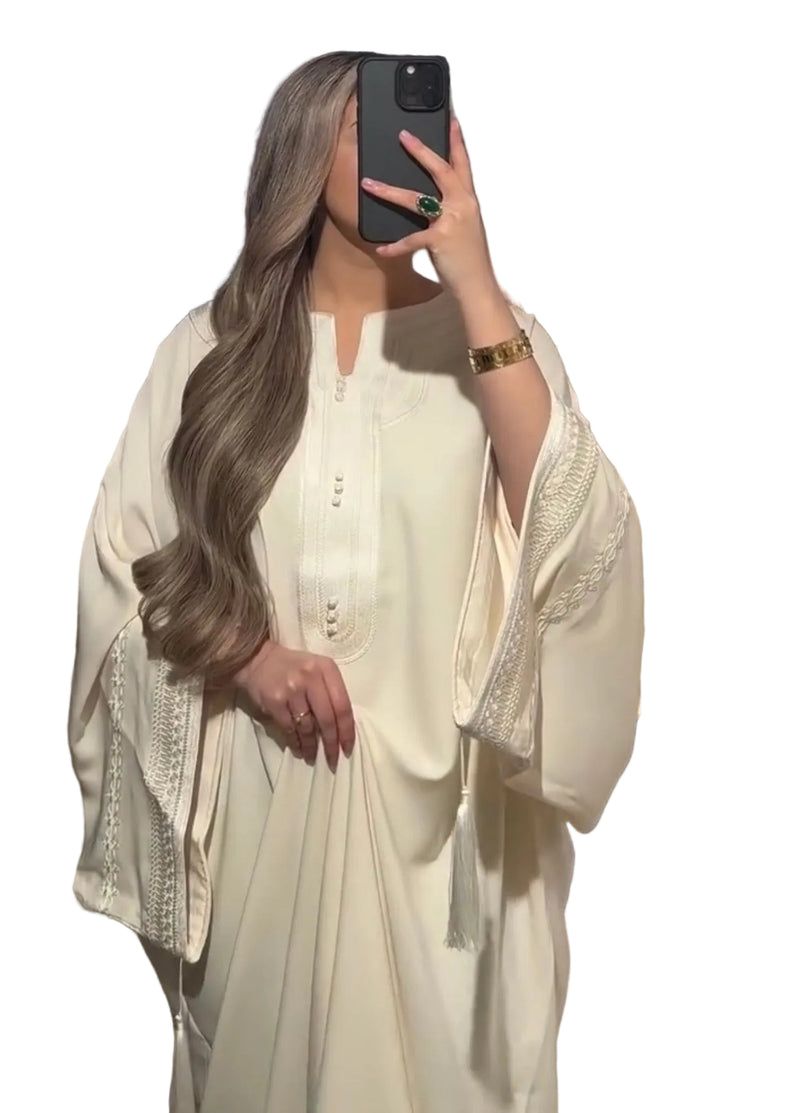 Kandoura Farah  Wit/Wit