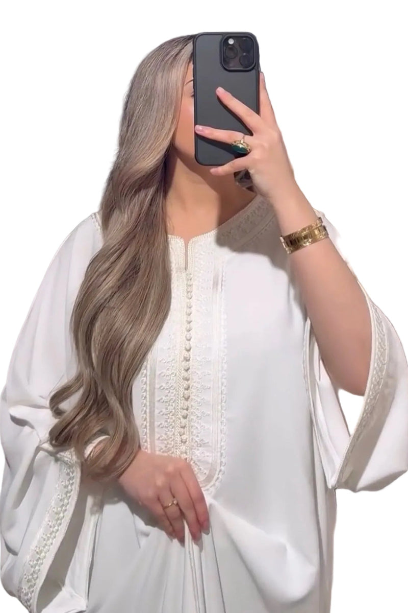 Kandoura oversized White