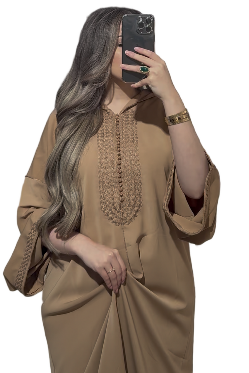 Jelleba oversized Camel light