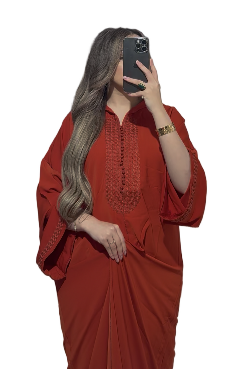 Jelleba oversized Terracotta