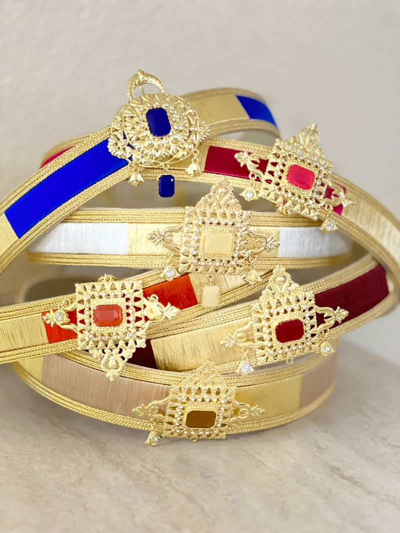 Skalli riem met broche